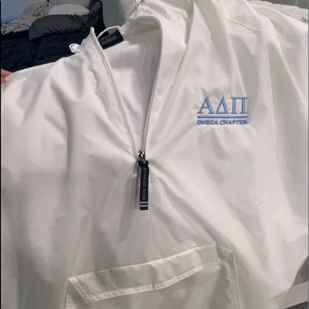 Adpi sorority rain parka